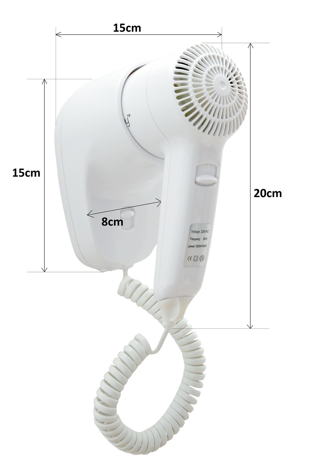 Hotel Household Wall-Mounted Hair Dryer Bathroom No Need To Punch Holes For  Installation - AliExpress