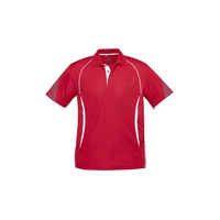 Kids Razor Polo Red/White 4