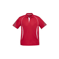 Kids Razor Polo Red/White 4