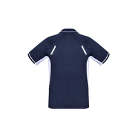 Kids Renegade Polo Grey/Black/Fluoro Yellow 12