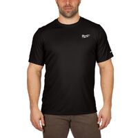 Milwaukee WORKSKIN Light Shirt Short Sleeve Black - S 414B-S