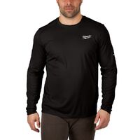 Milwaukee WORKSKIN Light Shirt Long Sleeve Black - S 415B-S