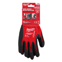 Milwaukee Medium Cut 2(B) Nitrile Dipped Gloves 48228926 [Size: Medium]