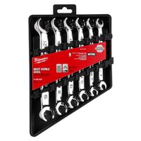 Milwaukee 6 Piece Double End Flare Nut Wrench Set - Metric 48229471
