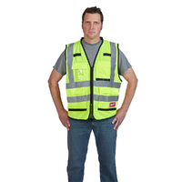 Milwaukee Premium High Visibility Vest - Yellow - Size S/M ​48735041
