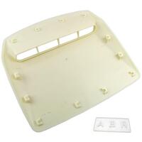 ABS Front Bonnet Scoop Air Flow Vent Cover For Toyota Hilux REVO 2.4 2.8 15-ON