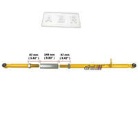 Rear adjustable panhard rod bar for land cruiser prado 90 95 lift up 2"-4" 96-0