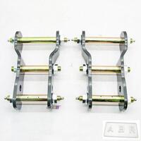 2" Rear Lift Kit Greasable Shackles For Isuzu D-Max Dmax TFR TFS 2012