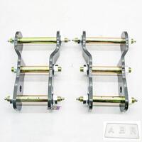 2" rear lift kit greasable shackles for isuzu d-max dmax tfr tfs 2012