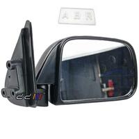 Right black manual door side mirror for hilux rn85 ln106 ln107 1988-1997
