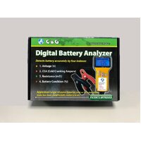 12 Volt Digital Battery Analyzer