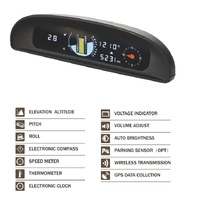 4WD Essential Safety Instrument HUD GPS Speedo Display