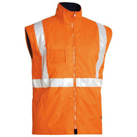 Taped 5 In 1 Rain Jacket Orange/Navy Size XS