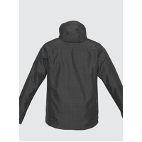 Men's Quantum Windproof Jacket Coat Winter Blazer with Hood - Graphite