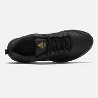 New Balance Men's 2E WIDE Slip Resistant Industrial Shoes Leather Work - Black - US 12