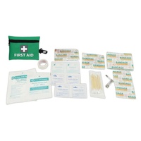 12x Mini First Aid Kit 516pcs Emergency Medical Travel Pocket Set Family Home Car Treatment
