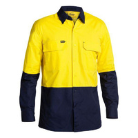 X Airflow Hi Vis Ripstop Shirt Orange/Navy Size S
