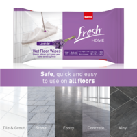 2x Floor Wipes Fresh Home Cleaning System Lavender Scent