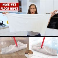 BrightTools Silicone Broom & Squeegee Cleaning System, 3in1 Broom & Squeegee & Quick mop