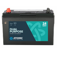 Atomic 12V 100Ah CCA925 Dual Purpose AGM Battery 7821