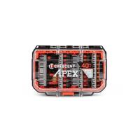 Crescent eSHOK-GUARD 40 piece Fastening alphaCASE Set CAESET-40