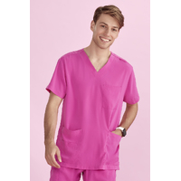 Biz Care Unisex V-Neck Scrub Top 6XL