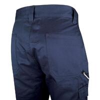 TRu Workwear Midweight Drill Trousers With Biomotion Reflective Tape CT1080T2-NAV-R087