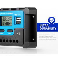 ATEM POWER 20A Solar Charge Controller 12V 24V