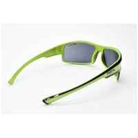Eyres by Shamir 4EVER Shiny Black & Green Frame Grey Lens Safety Glasses