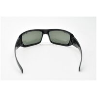 Eyres by Shamir THUNDER Shiny Black Frame Grey Lens Safety Glasses