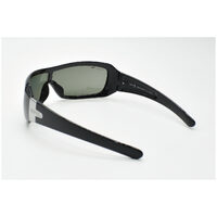 Eyres by Shamir DAREDEVIL Sapphire Black Frame Polarised Grey Lens Safety Glasses