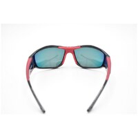 Eyres by Shamir ICEBERG Aluminum Black Frame Polarised Grey Red Revo Water Repellent Safety Glasses