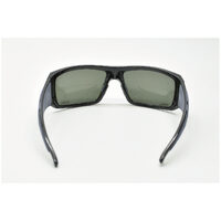 Eyres by Shamir ALLBLACK Metallic Grey Frame Polarised Grey Lens Safety Glasses