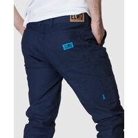 Mens Cuffed Pant Navy28