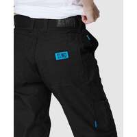 Womens cuffed pant black6
