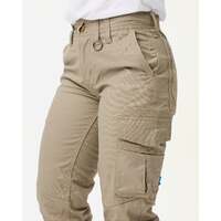 Womens Cuffed Pant Stone6