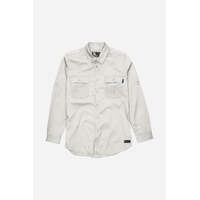Womens Utility Shirt Dove GreyM