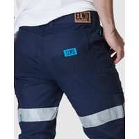 Mens Reflective Cuffed Pant Navy28