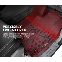 KIWI MASTER 3D TPE Car Floor Mats for Toyota Landcruiser Prado 150 MY 2013-Current Automatic Transmission Models ONLY