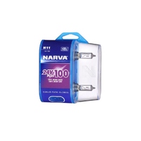 Narva H11 24V 55W Plus 100 Long Life Headlight Globes Bl2