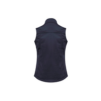 Ladies Soft Shell Vest Black Small