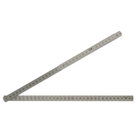 6-folding stainless steel rule polish finish