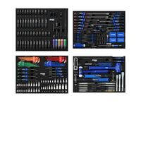 Kincrome 868 Piece Contour 60" 22 Drawer Workshop Tool Kit - Black K1967B 