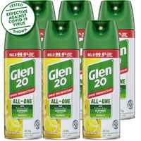 6PK  Glen 20 Spray 300g Citrus Breeze