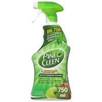 6x Pine O Cleen Crisp Apple 750mL - Multi Purpose Cleaning Spray