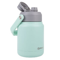 Oasis 1.2L Insulated Mini Jug Stainless Steel w/ Carry Handle - Mint