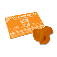 ORANGE SHIELD Extra Heavy Duty Disposable Nitrile Gloves Box 100 Medium 10x Pack