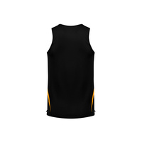 Kids Flash Singlet White/Black 16