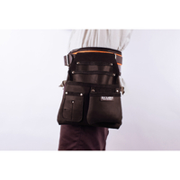 Buckaroo 4 Pocket Formworkers Nail Bag - Black NBF4B