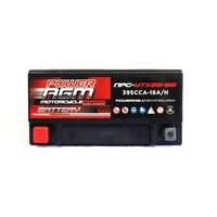 Power AGM 12V 18AH 320CCAs Motorcycle Battery